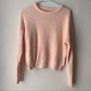 Urban Outfitters Baby Pink Sweater | small